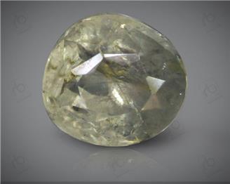 Yellow Sapphire Unheated & Untreated Natural Certified 4.16  CTS.  (  42543  DIN  )